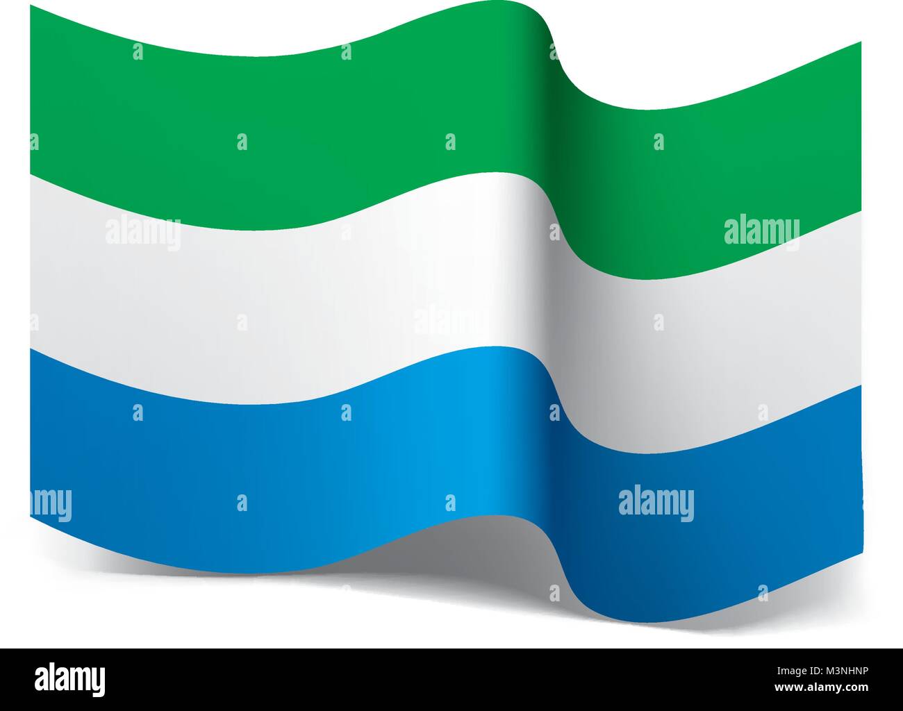 Sierra Leone flag, vector illustration Stock Vector Image & Art - Alamy
