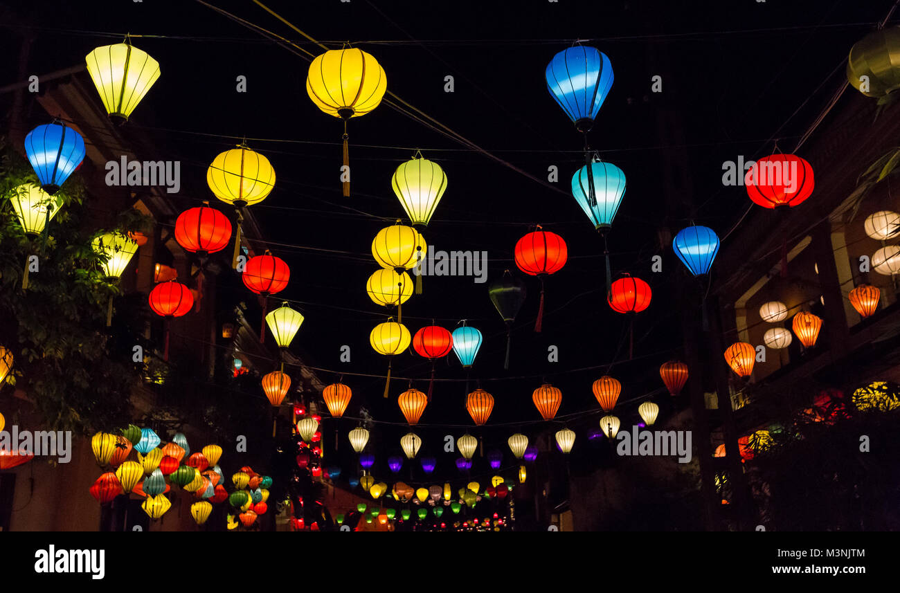 Vietnamese lanterns Stock Photo Alamy