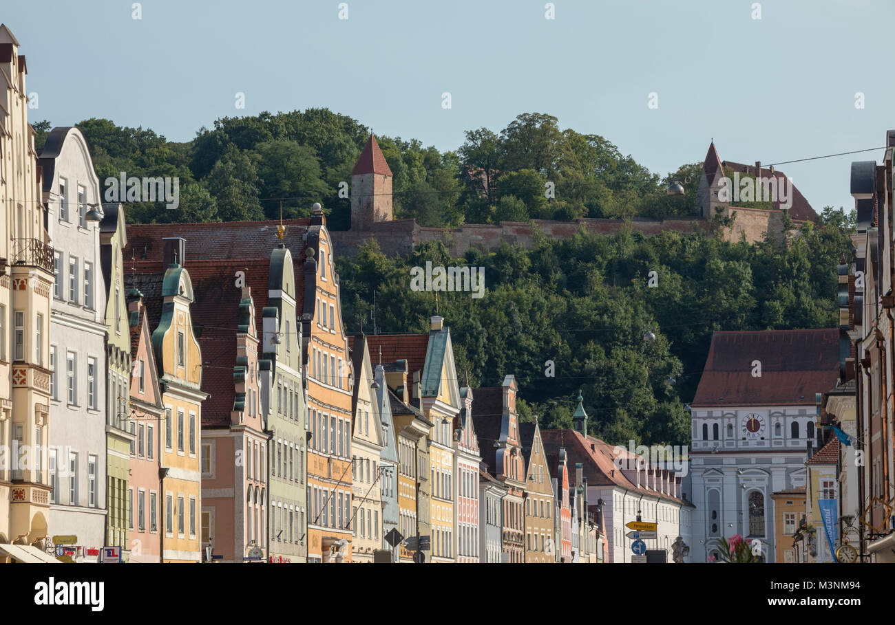 Old town of landshut hi-res stock photography and images - Alamy