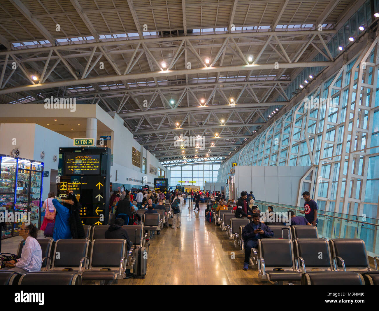 CHENNAI, TAMIL NADU, INDIA January 14, 2018. Chennai Airport