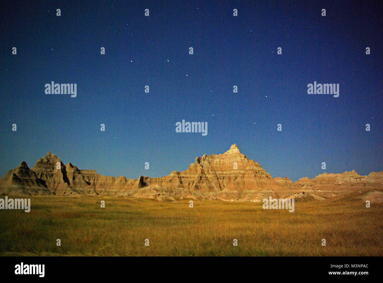 Big Dipper From Cedar Pass Lodge during full moon Stock Photo Alamy