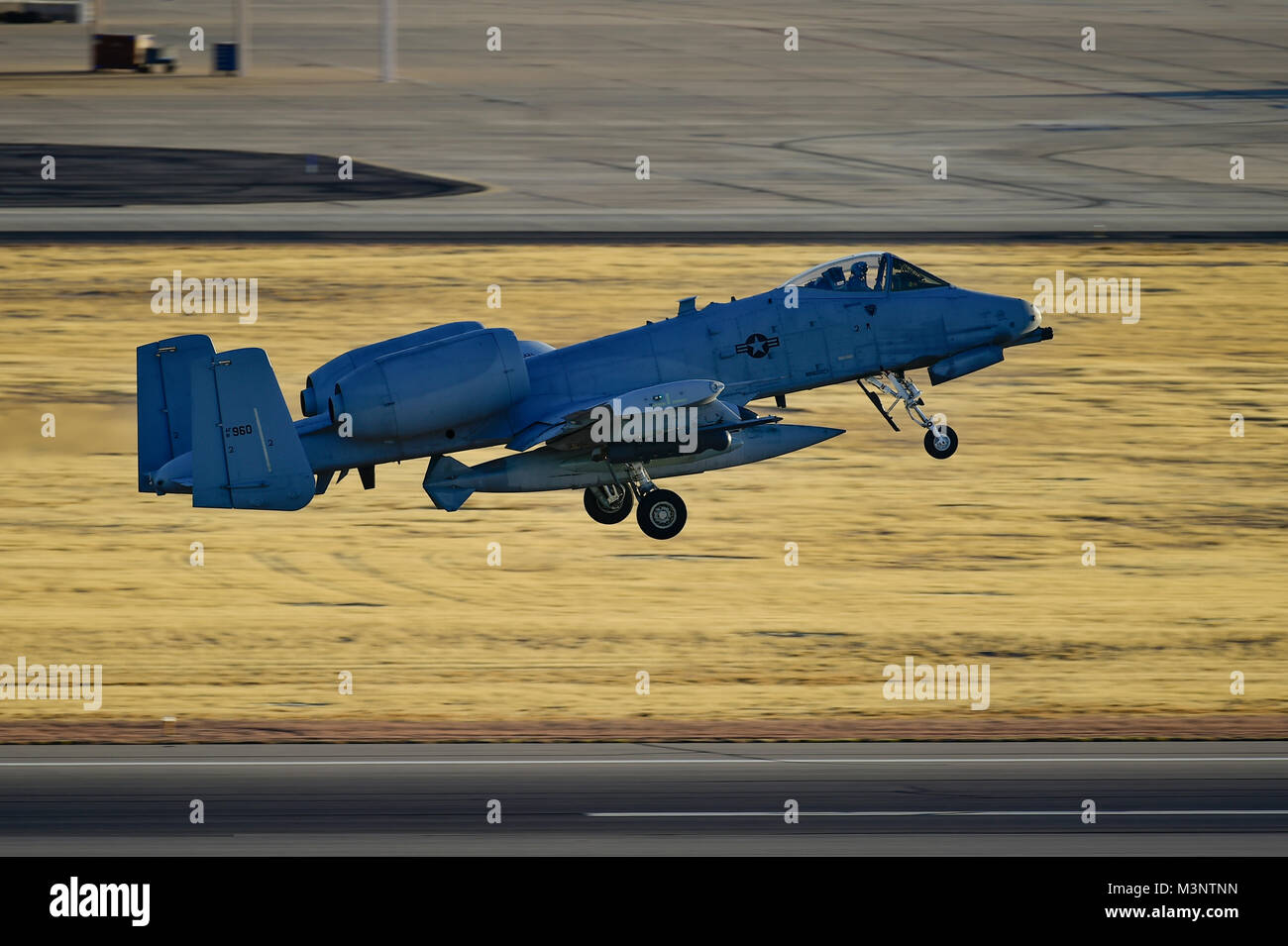 A U.S. Air Force A-10C Thunderbolt II Takes Off During The Bushwhacker ...