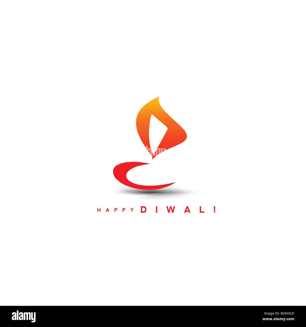 Happy Diwali the Indian festival vector illustration Stock Vector