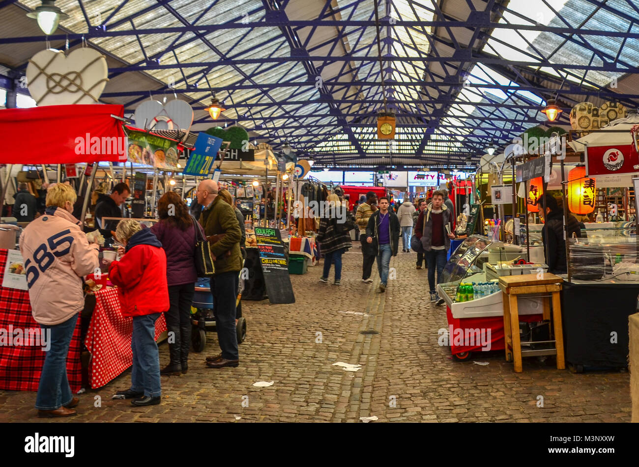 The Greenwich Market Stock Photo Alamy