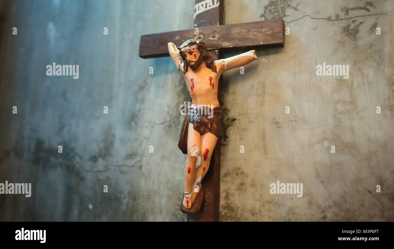 Jesus Hanging On The Cross Stock Photos & Jesus Hanging On The Cross