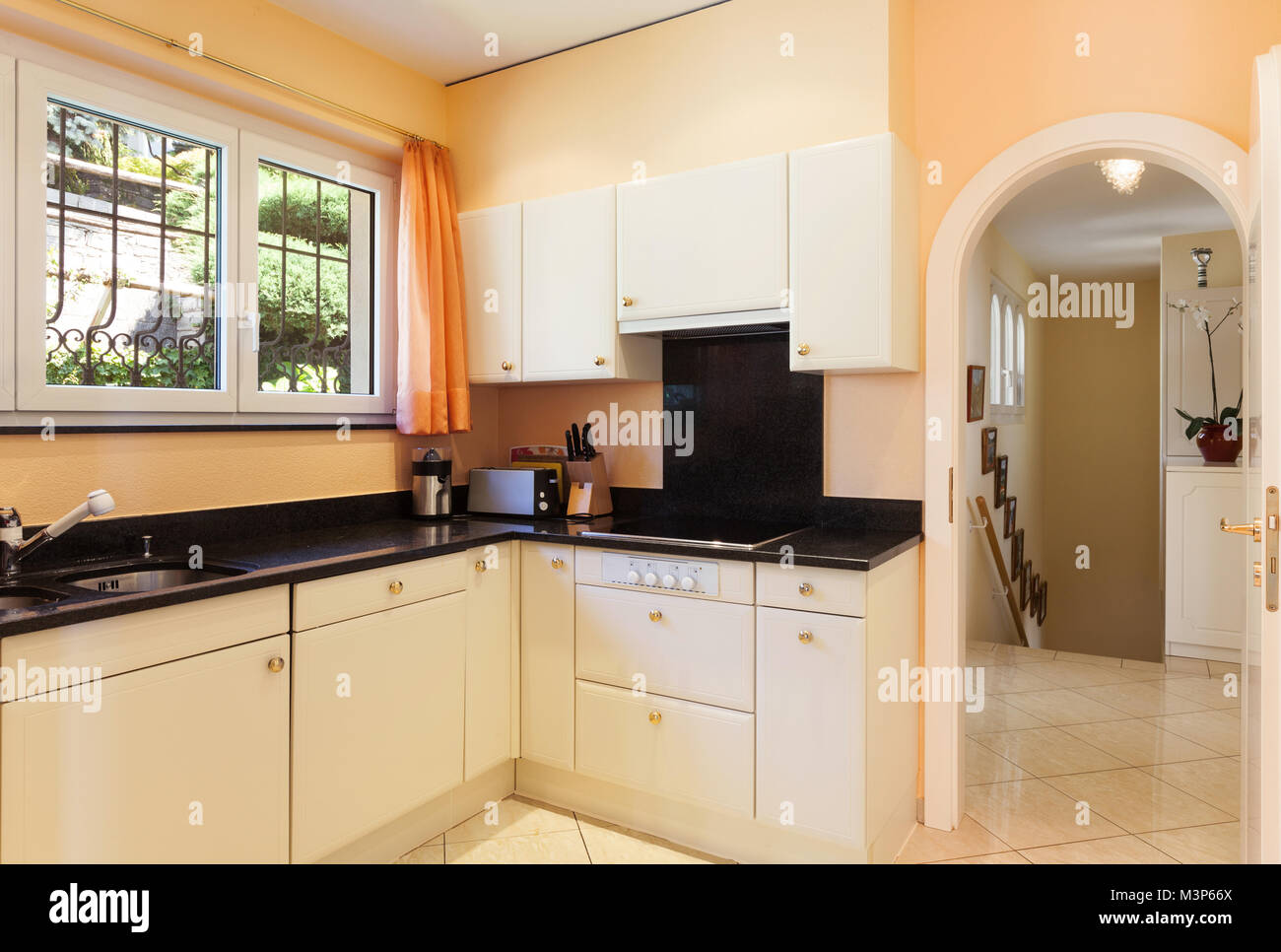 interior classic house, domestic kitchen Stock Photo - Alamy