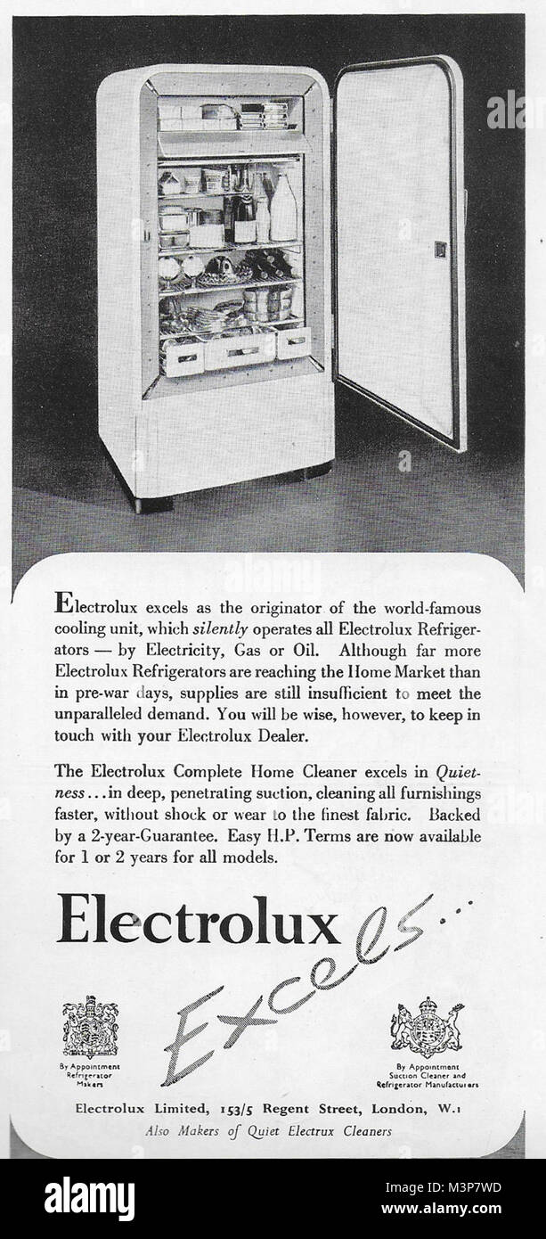 1950s electrolux refrigerator hires stock photography and images Alamy