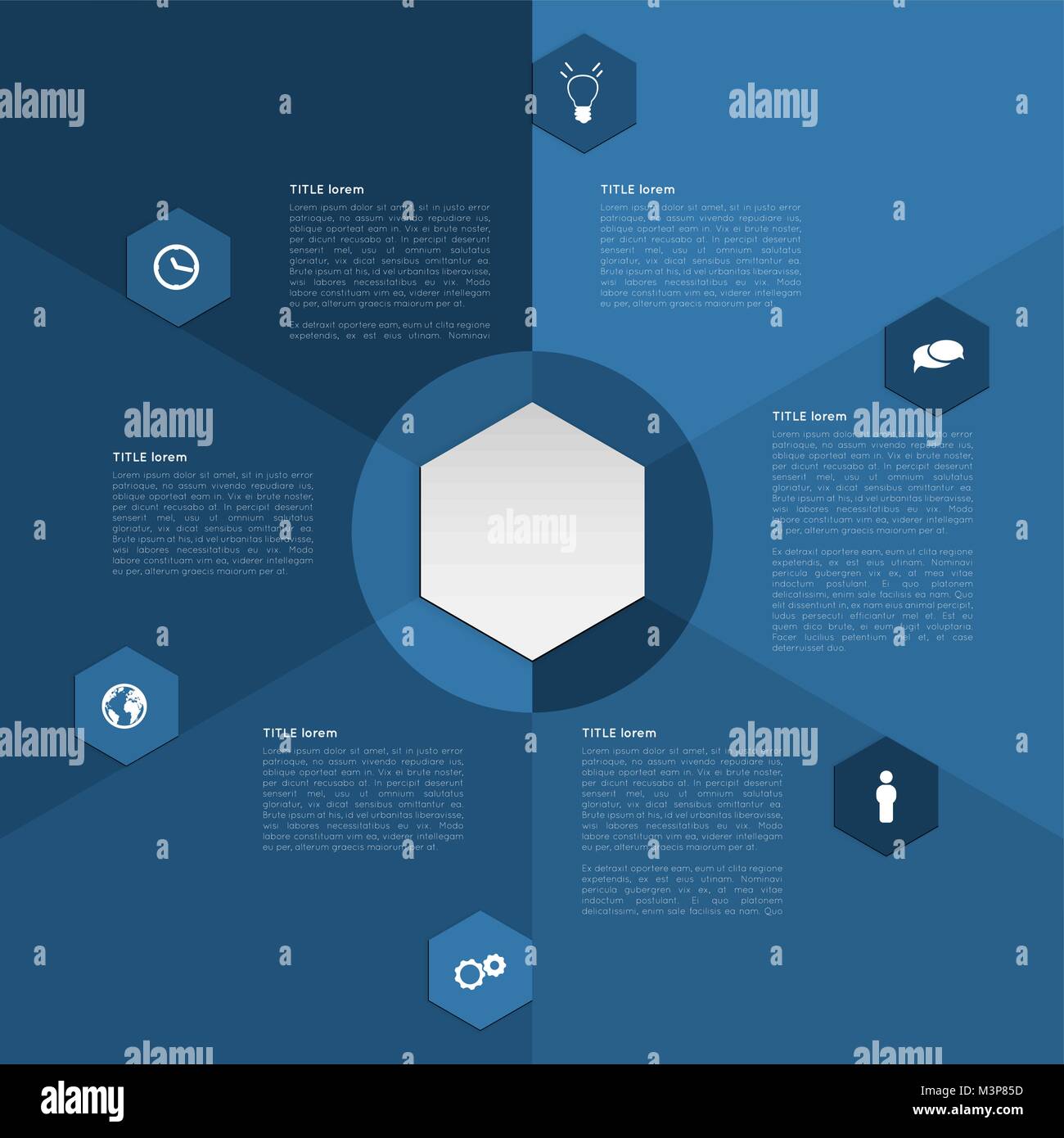 infographic pie chart template, design element Stock Vector Image & Art ...
