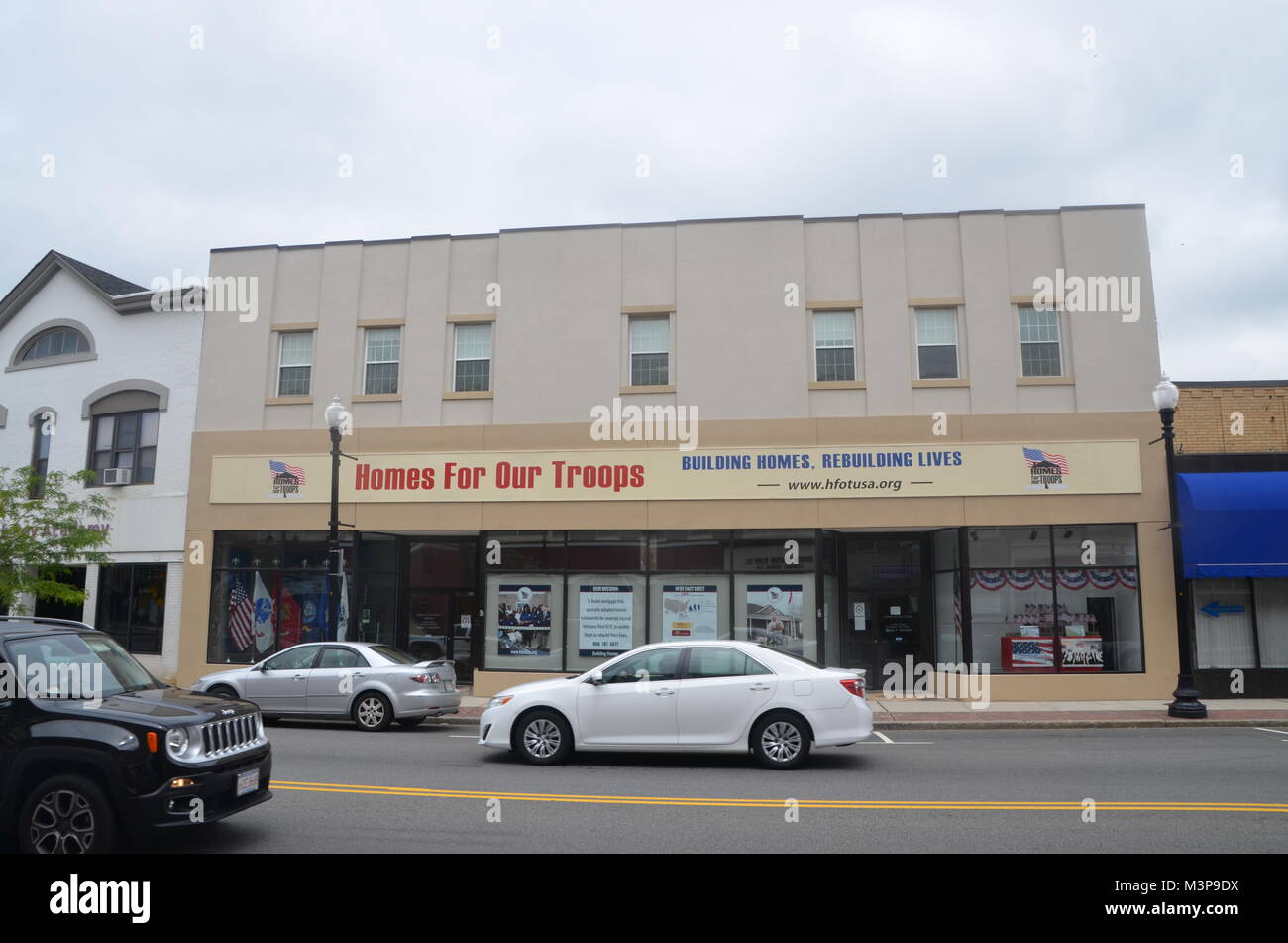 homes for our troops charity building taunton massachusetts USA Stock