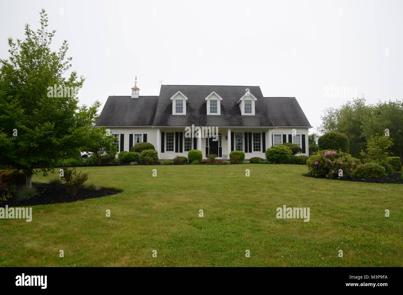 wealthy houses wakefield south kingstown rhode island USA Stock Photo