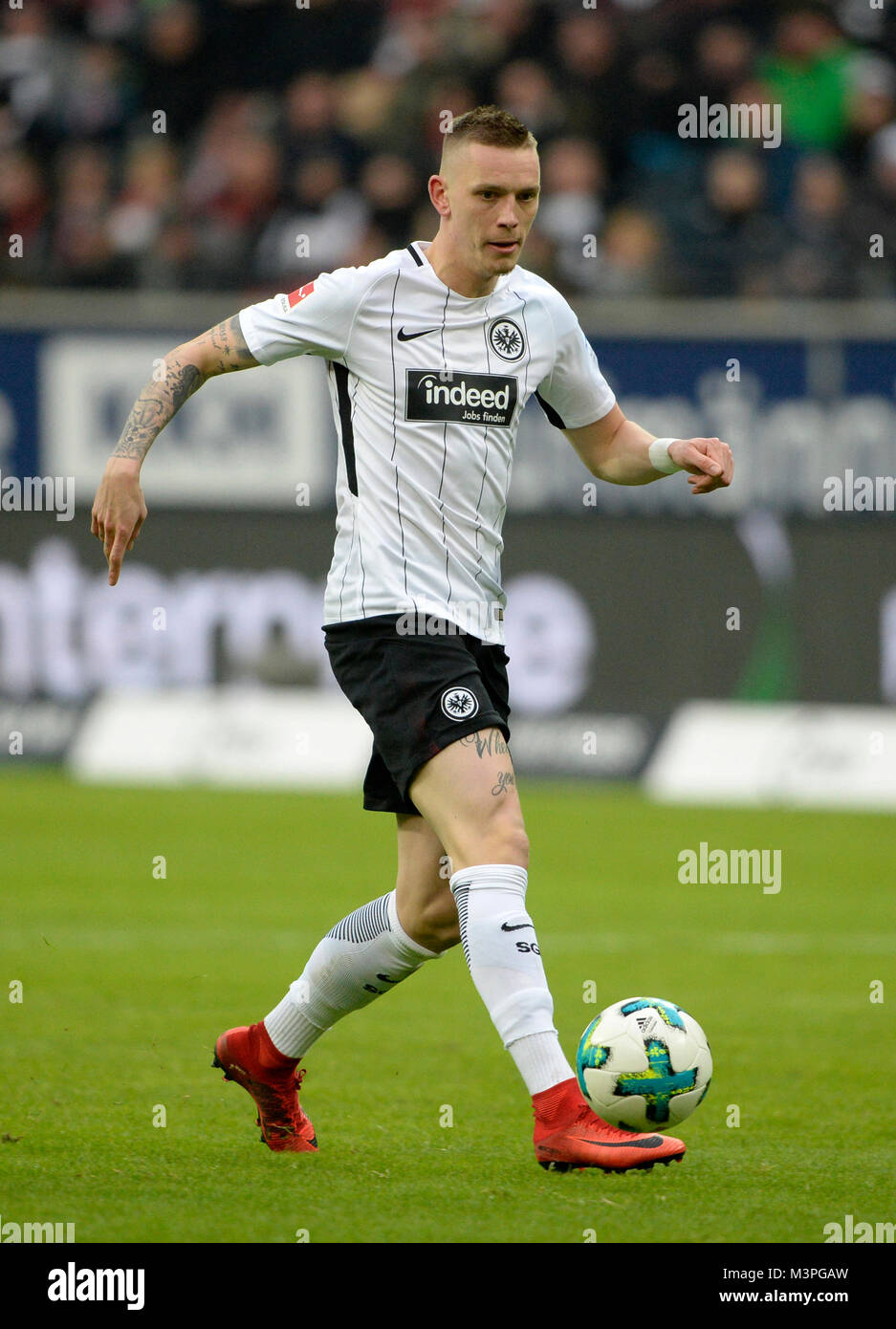 Marius WOLF (F), Fussball 1. Bundesliga, 22. matchday, Eintracht Frankfurt  (F) - 1.FC Cologne (K) 4:2, am 10.02.2018 in Frankfurt/Germany. |usage  worldwide Stock Photo - Alamy
