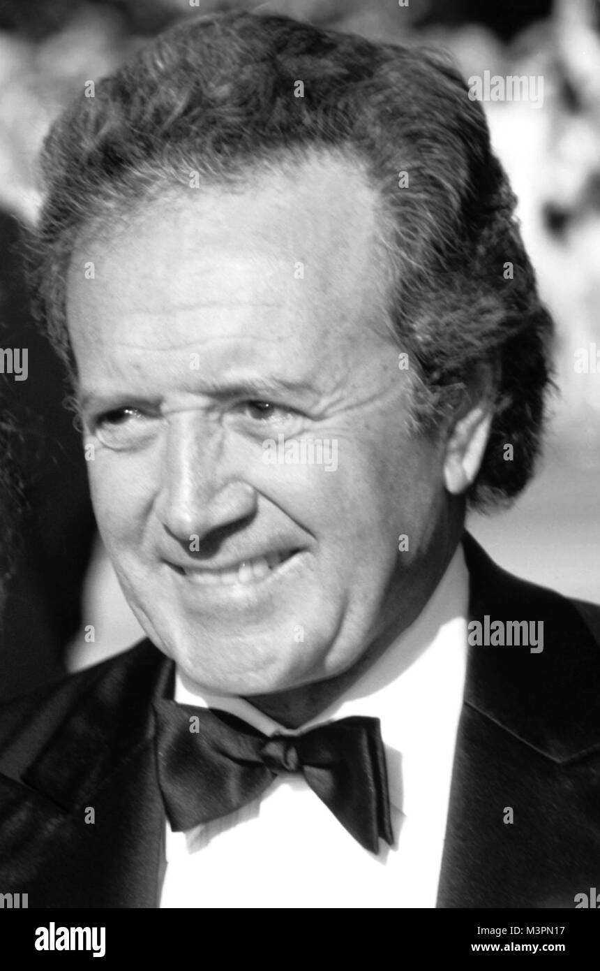 Vic Damone photographed at the Emmy Awards in September, 1986. Credit: Walter McBride/MediaPunch Stock Photo