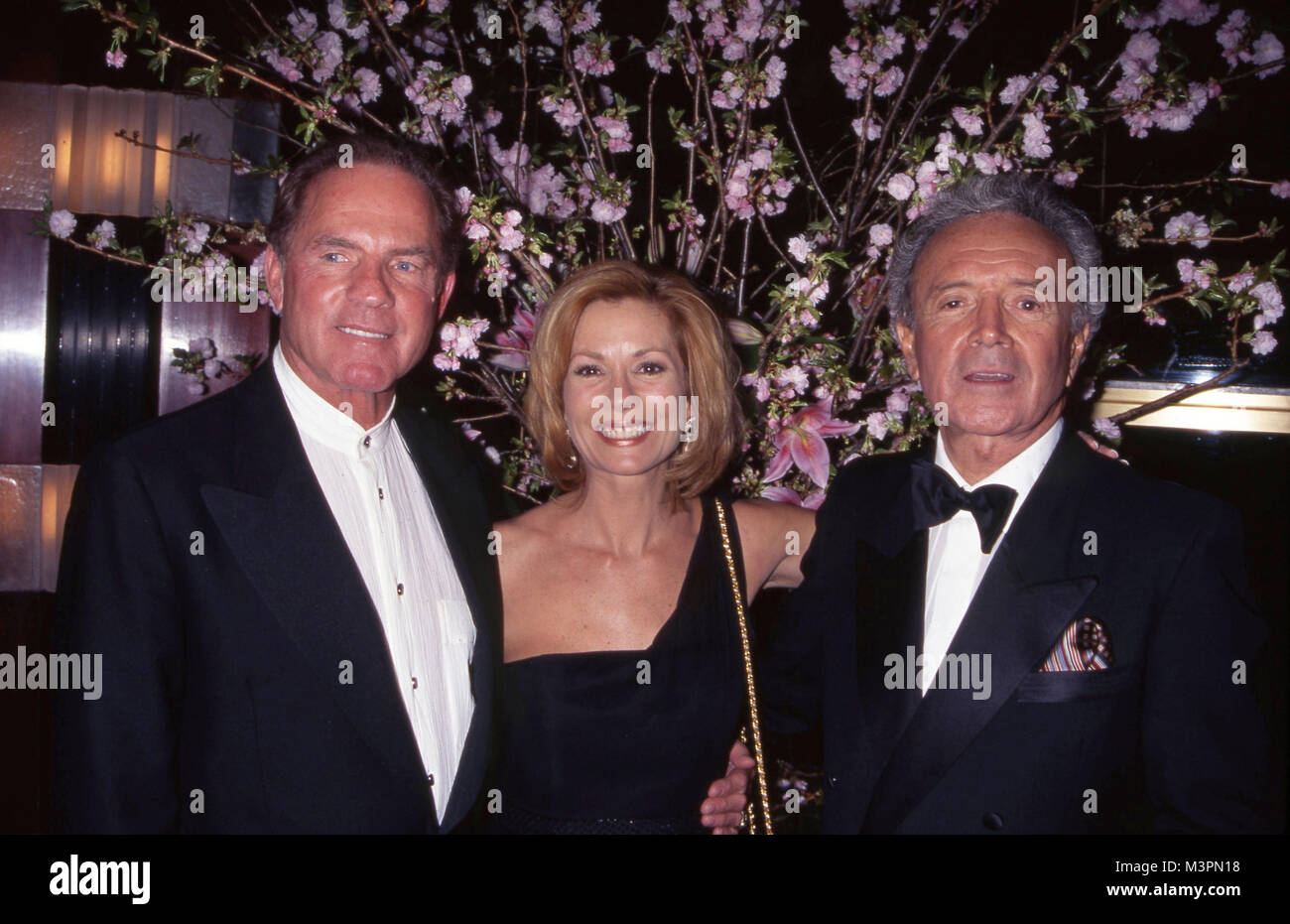 Frank Gifford, Kathie Lee Gifford and Vic Damone attend Rainbow & Stars on 4/18/1996  in New York City. Credit: Walter McBride/MediaPunch Stock Photo