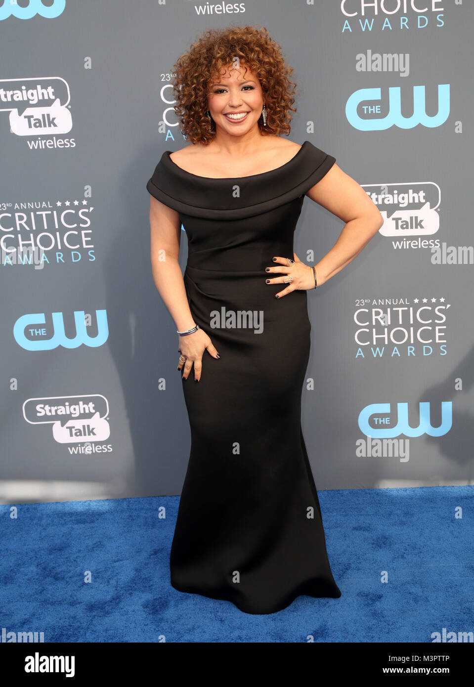 The 23rd Annual Critics' Choice Awards - Arrivals Featuring: Justina