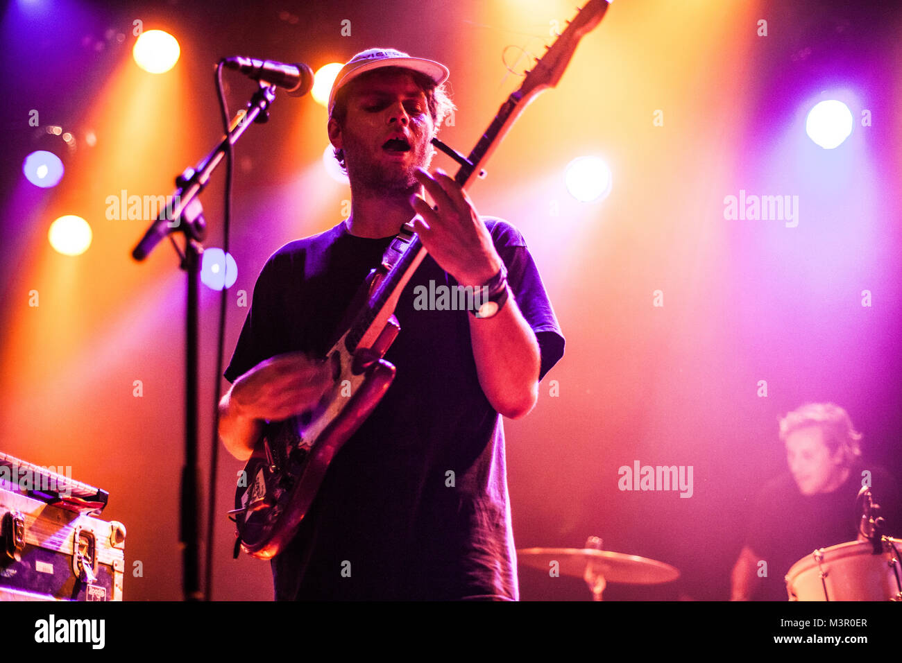 The Canadian singer, musician and songwriter Mac DeMarco performs a live concert at Pumpehuset