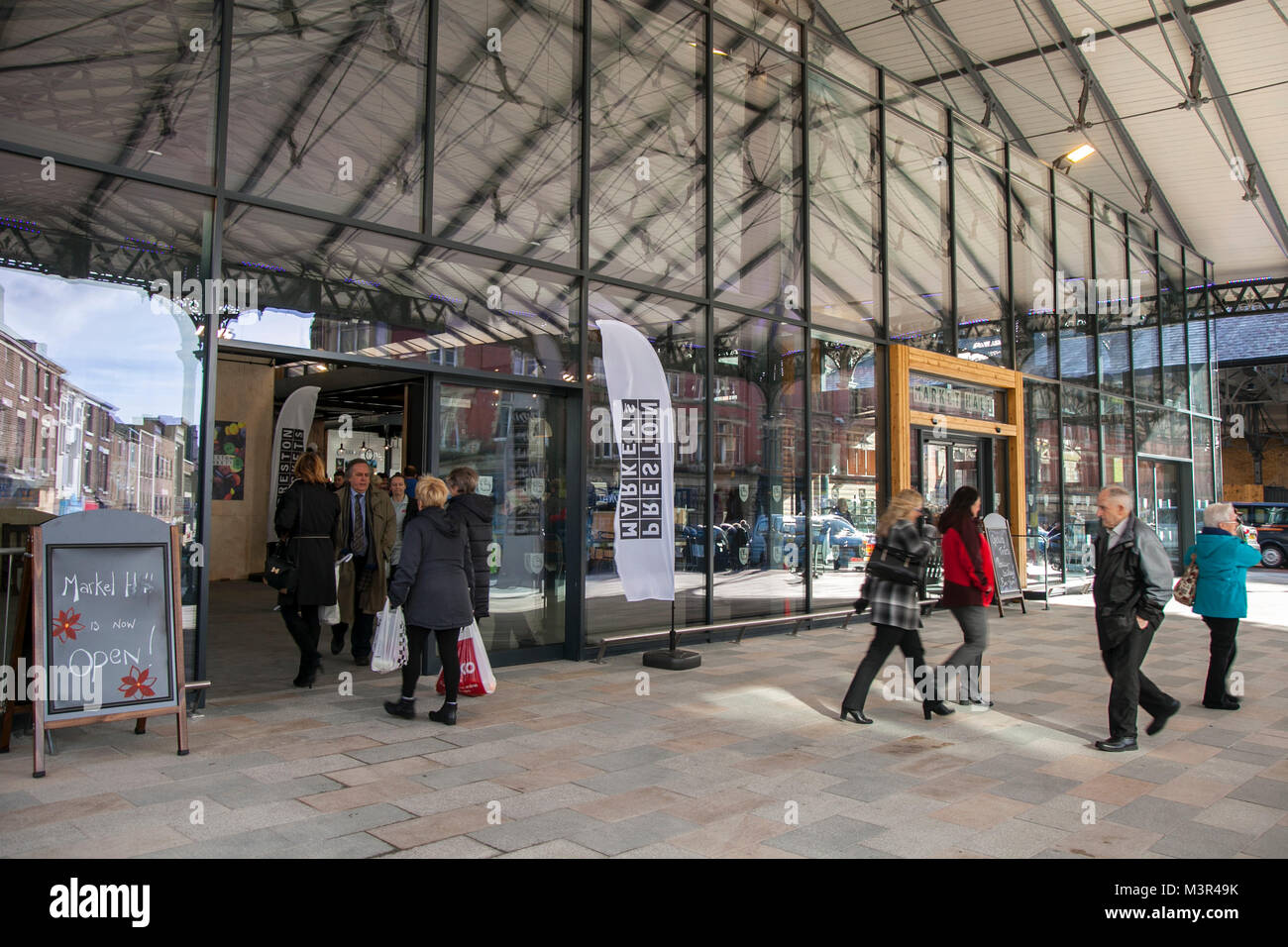 Preston's new Indoor Market now open. Centred on a brand new Market