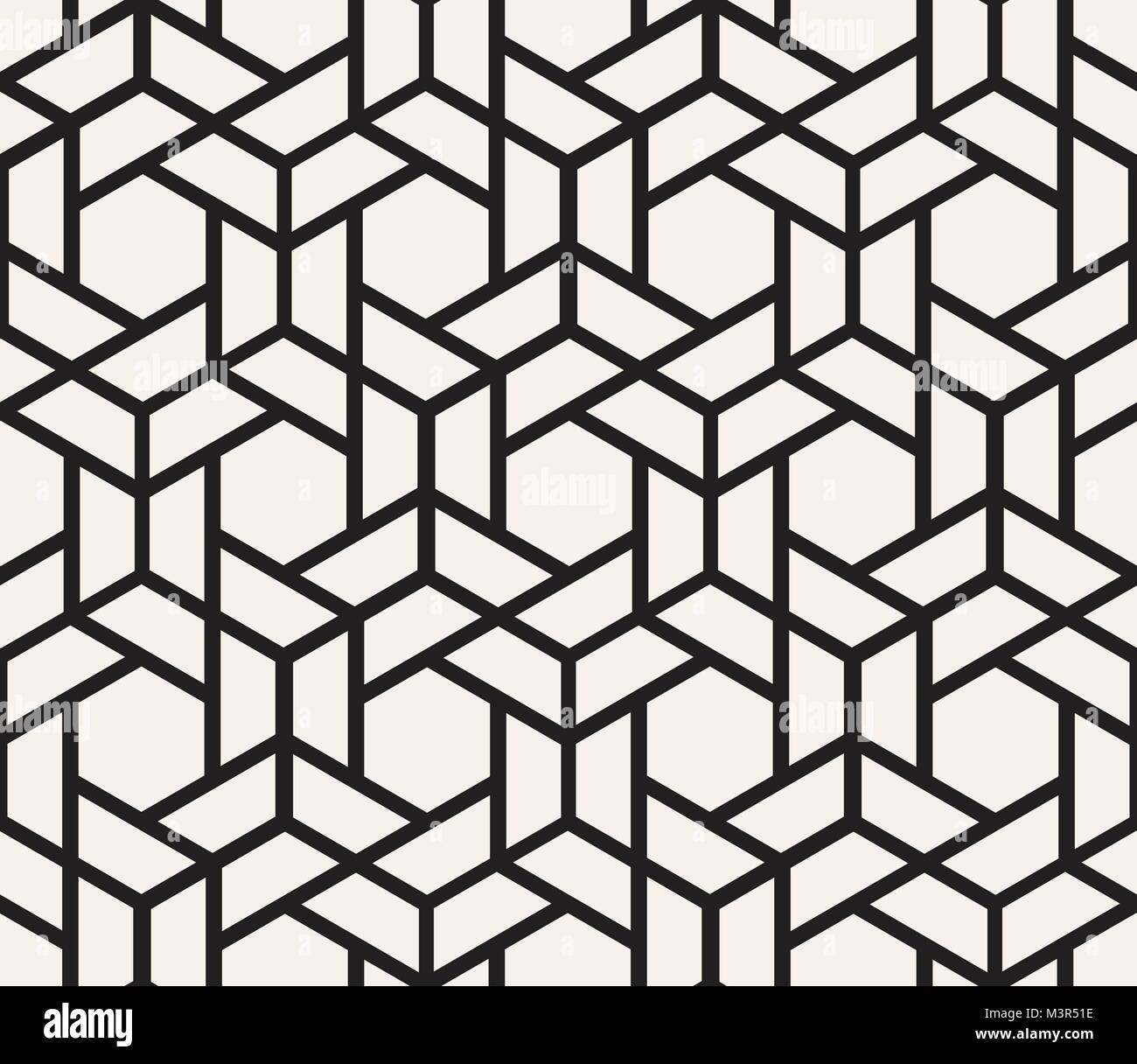 Vector seamless pattern. Modern stylish abstract texture. Repeating ...