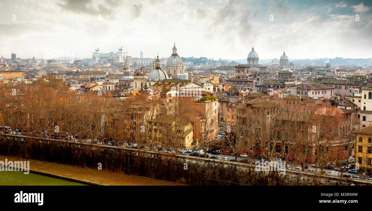 Rome historic center hi-res stock photography and images - Alamy