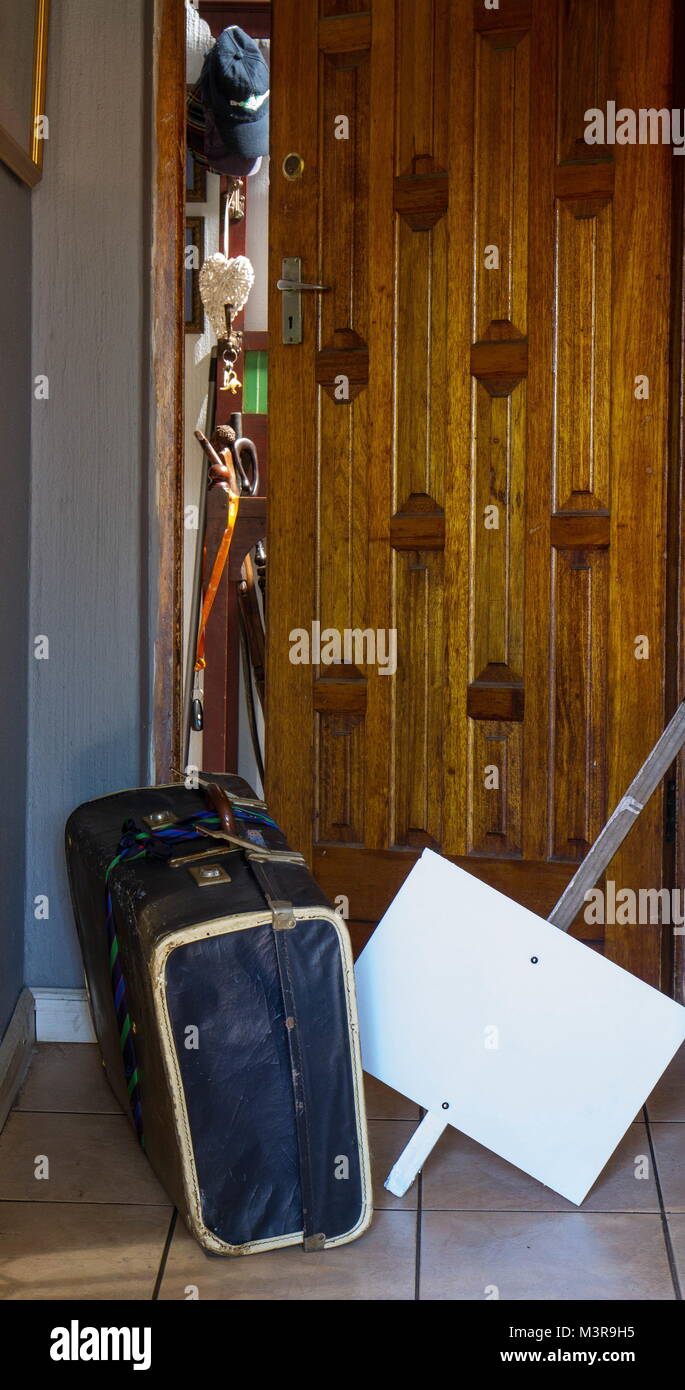 Kicked out of door hi-res stock photography and images - Alamy