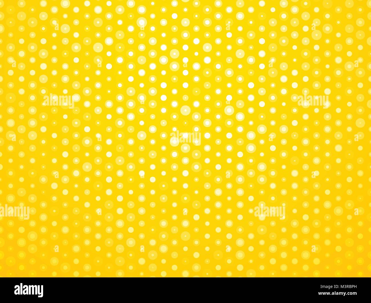 yellow tile background with polka dots Stock Vector Image & Art - Alamy