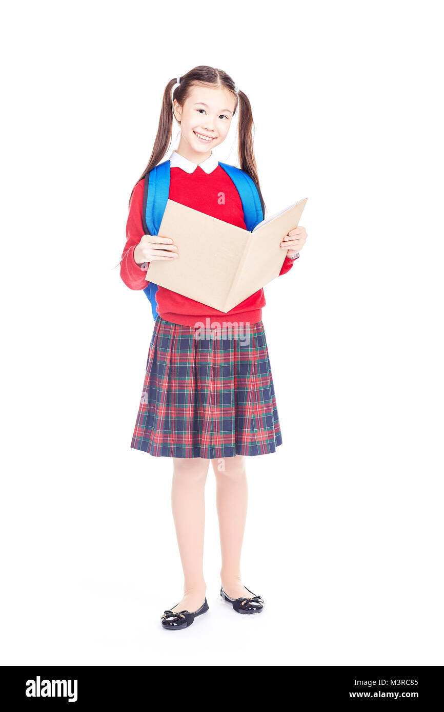 Smiling korean schoolgirl hi-res stock photography and images - Alamy