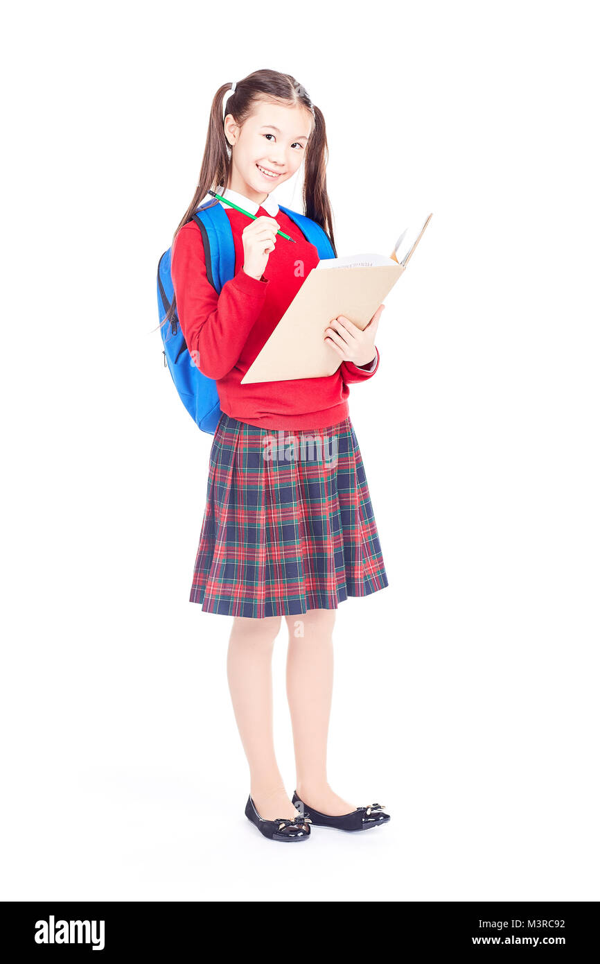 Smiling korean schoolgirl hi-res stock photography and images - Alamy