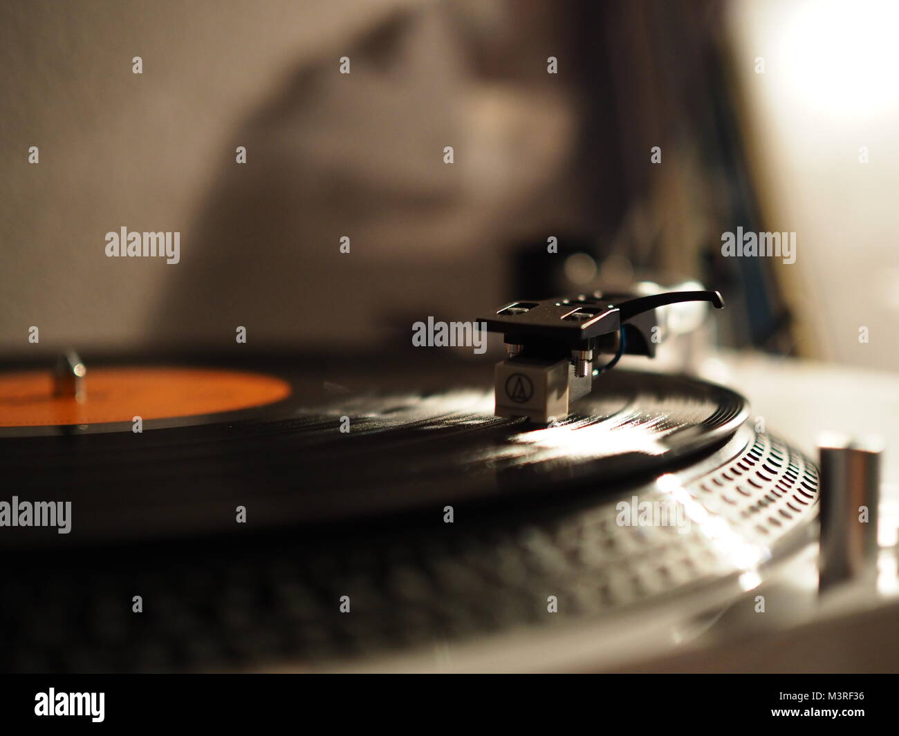 Closeup Of A Vinyl Lp On A Record Player Stock Photo Alamy Closeup Of A Vinyl Lp On A Record Player Stock Photo Alamy