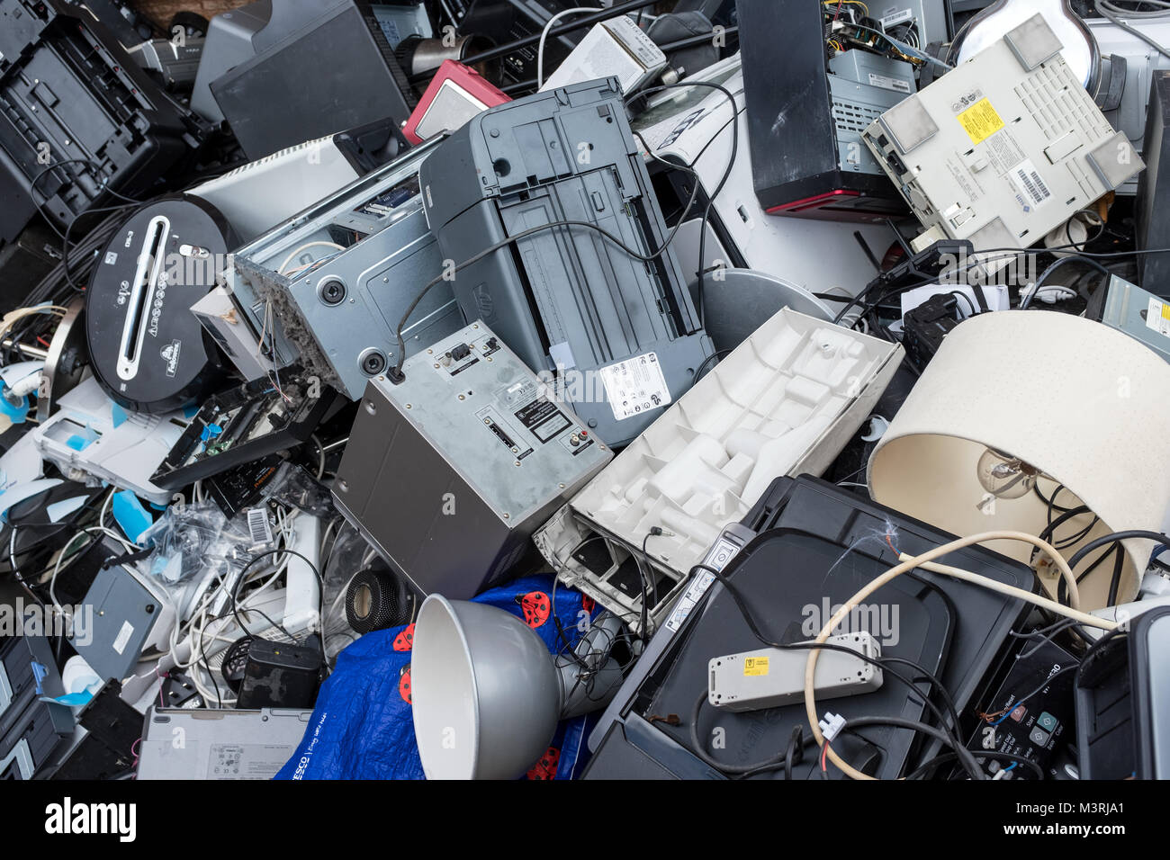 Electrical Recycling, London, UK Stock Photo Alamy