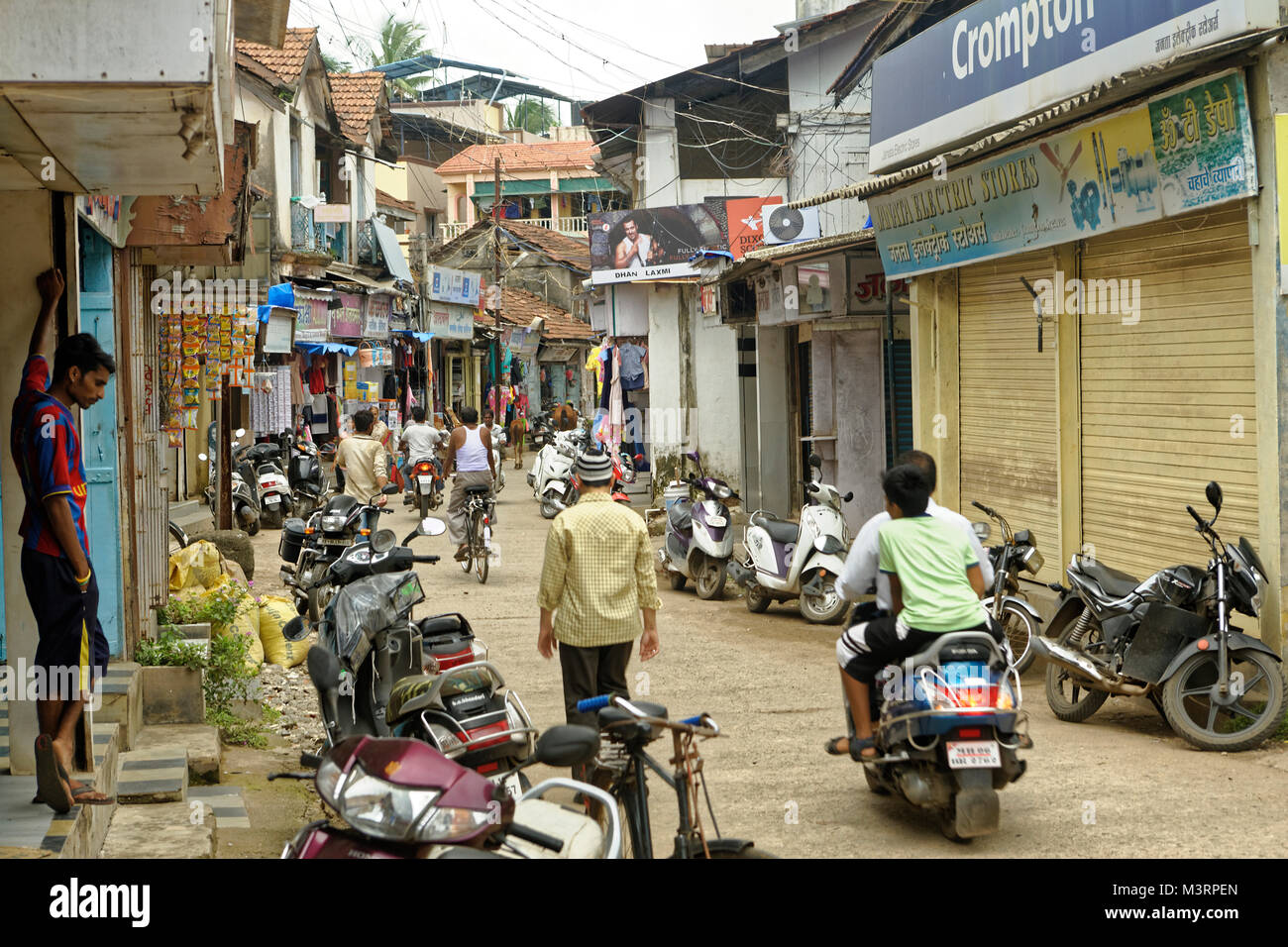 bazaar peth alibag, raigad, Maharashtra, India, Asia Stock Photo