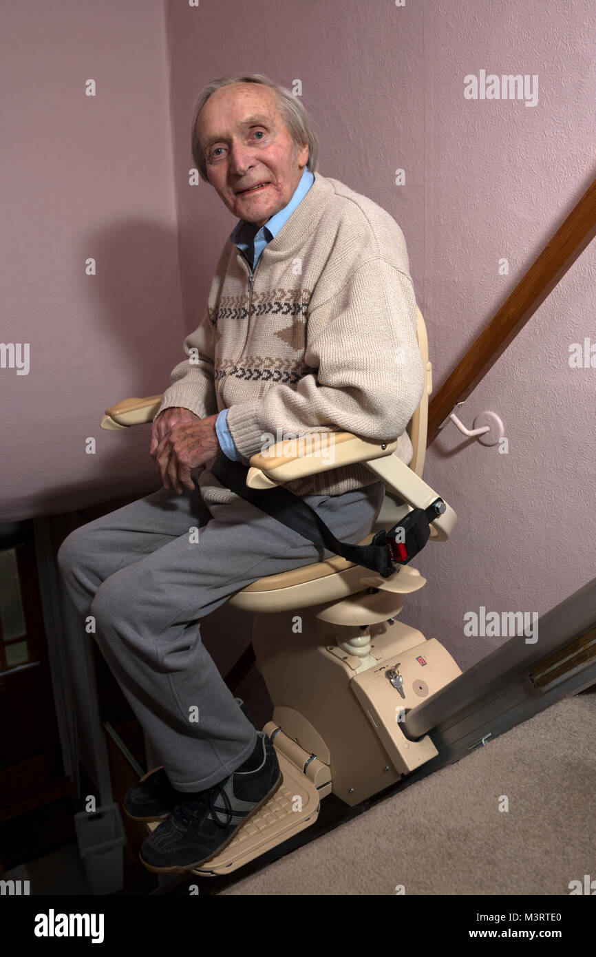 Stair lifts hires stock photography and images Alamy