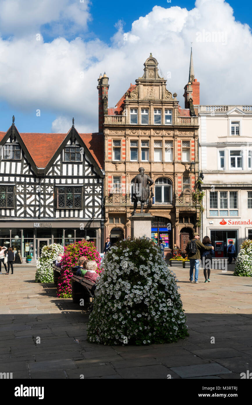 Shrewsbury square hi-res stock photography and images - Alamy