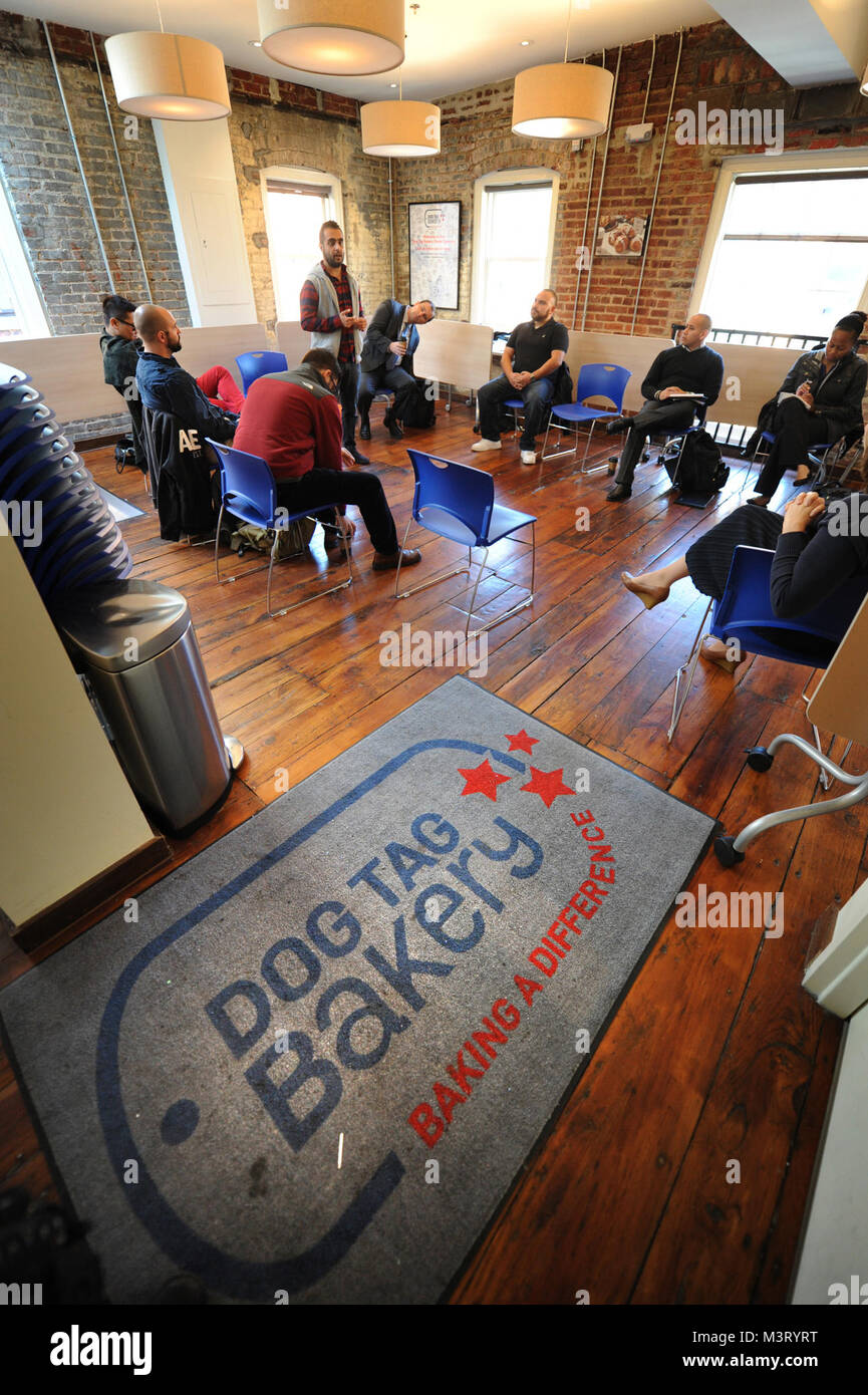 A Member Of The Dog Tag Bakery Fellowship Disabled Veteran