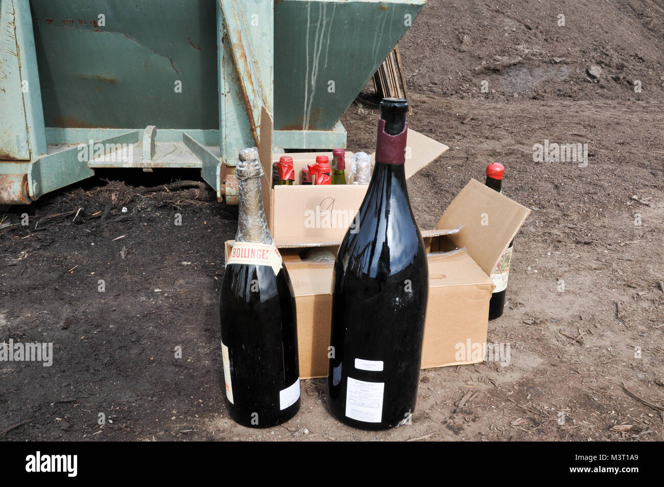 More than 500 bottles of wine found to be counterfeit or unsellable are ...