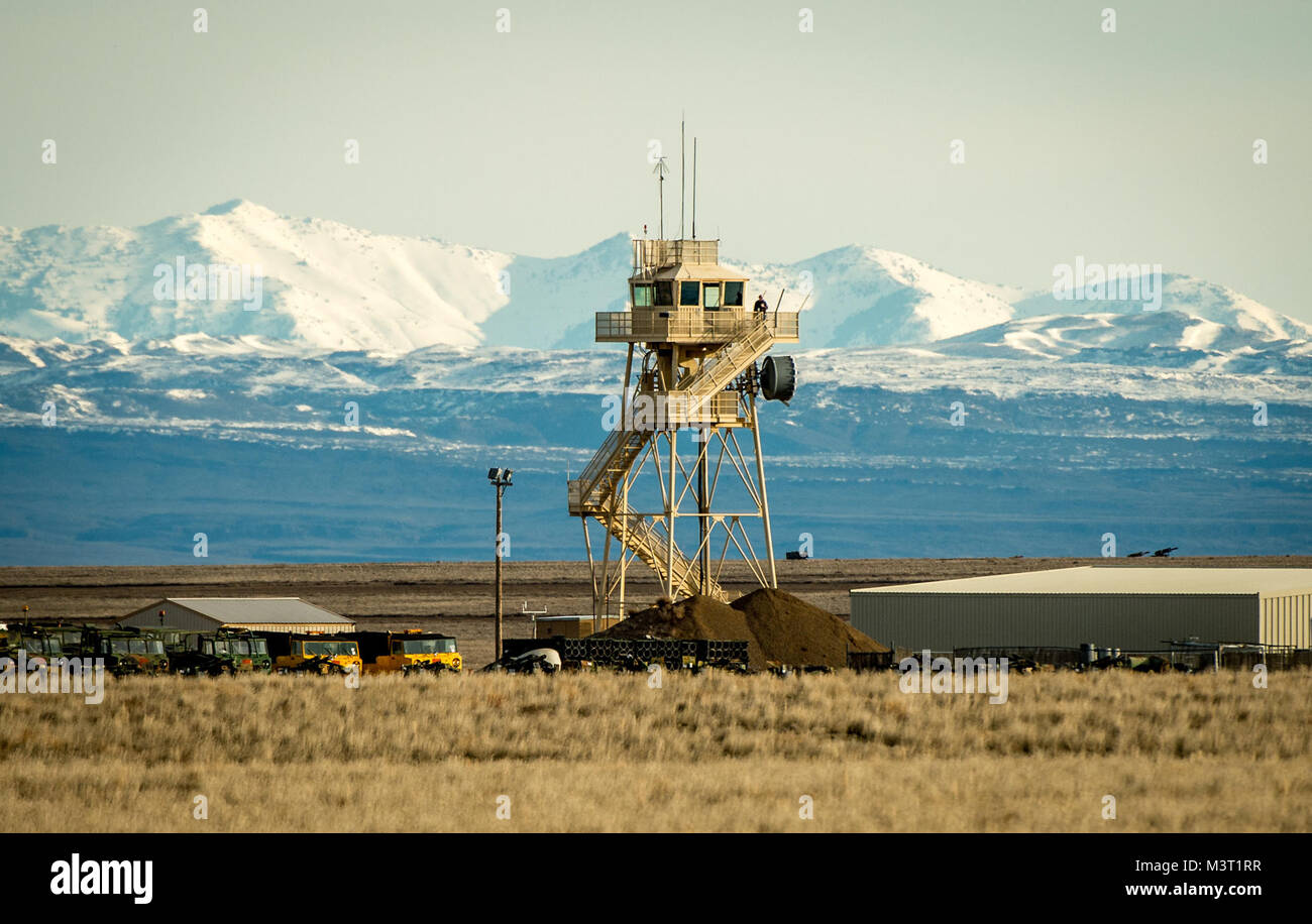 The observation tower at Sailor Range, part of the Mountain Home Air