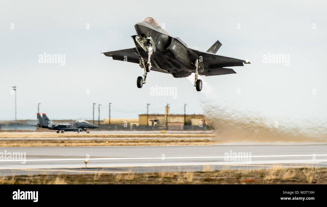 An F-35A of the 31st Test and Evaluation Squadron, a tenant unit at ...
