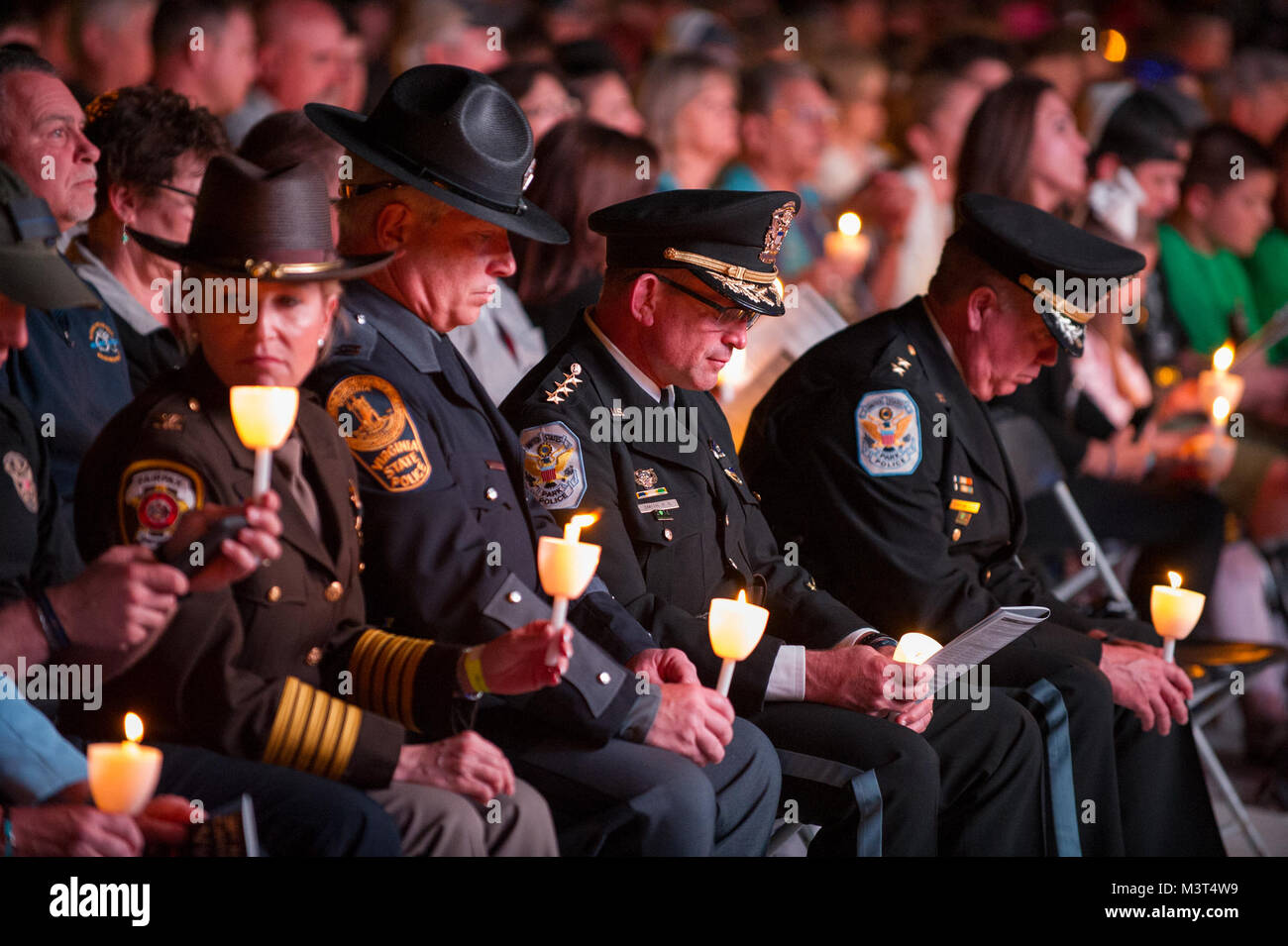 During This Year's Police Week Candlelight Vigil in Washington D.C. the ...