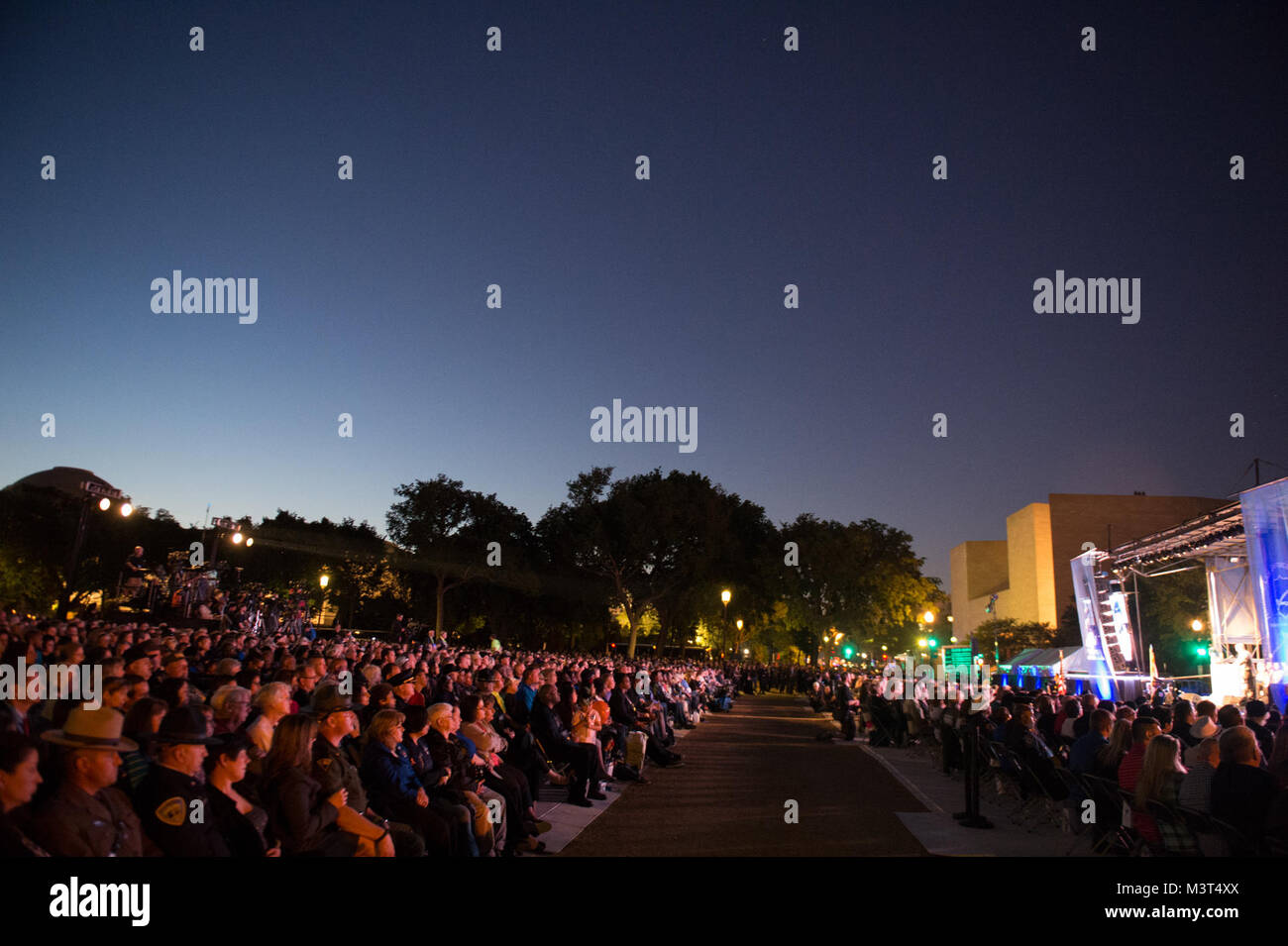 During This Year's Police Week Candlelight Vigil in Washington D.C. the