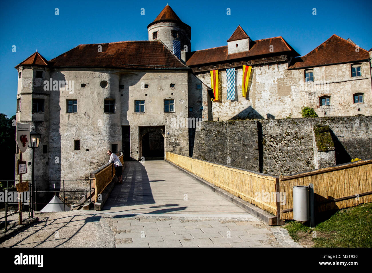 burghausen castle Stock Photo