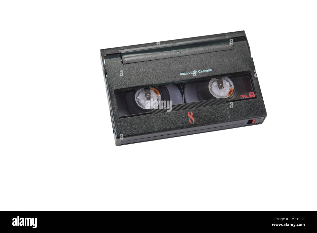 8mm video format cassette on the white background Stock Photo Alamy