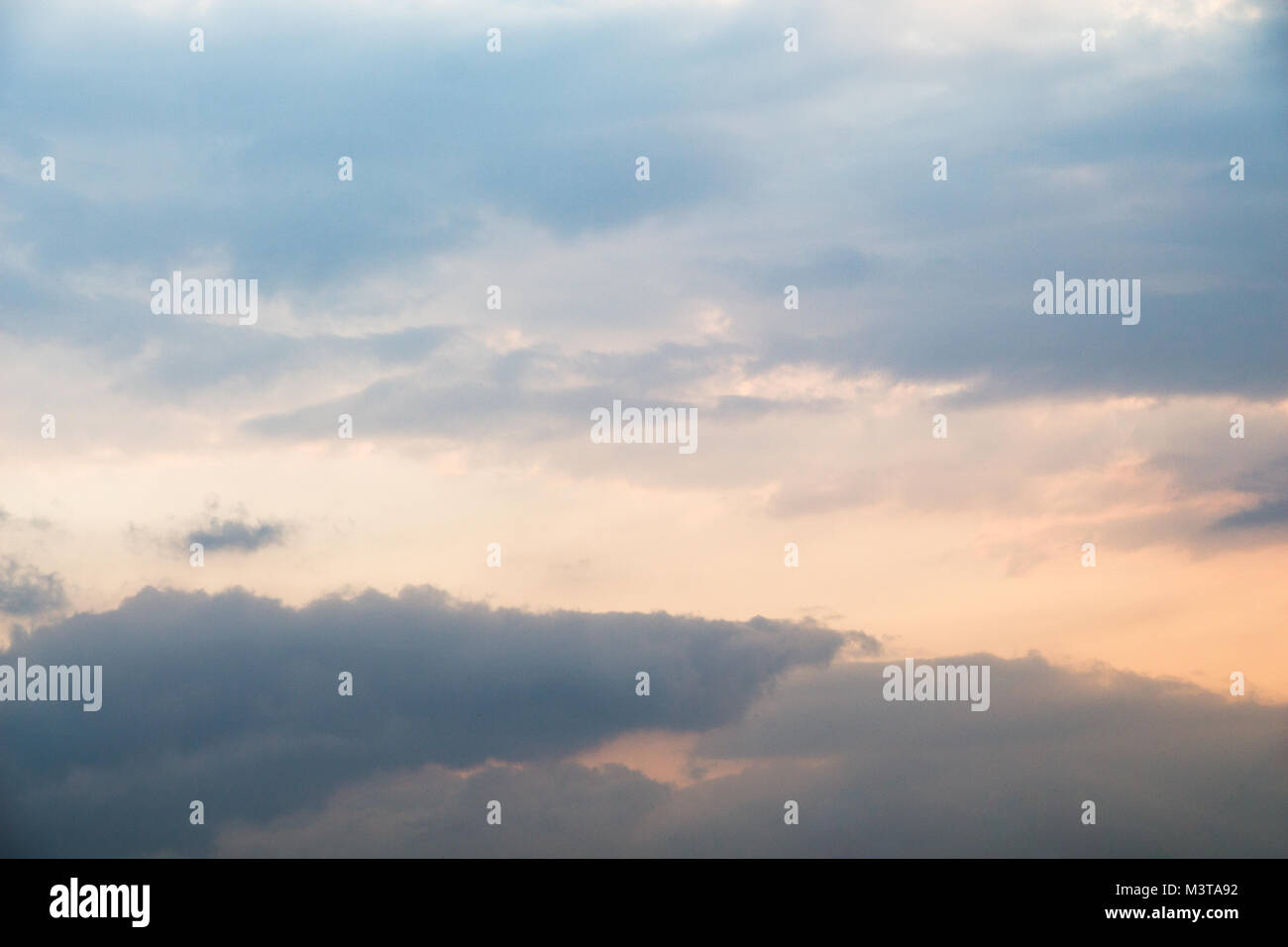 Dark and grey clouds are in the sky Stock Photo - Alamy