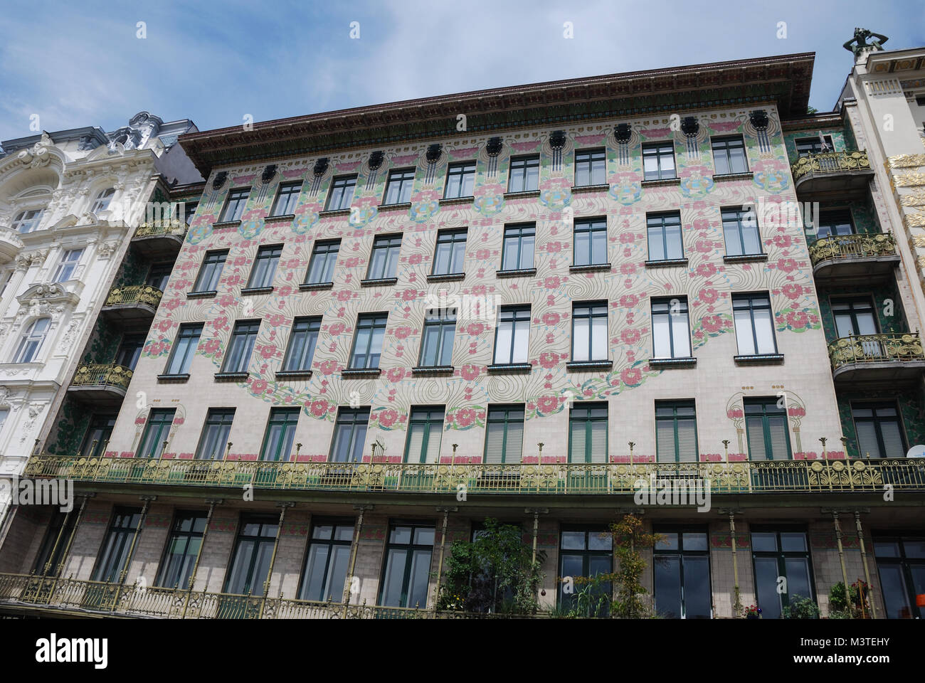 House On The Left Line In Vienna Vienna Austria Stock Photo Alamy