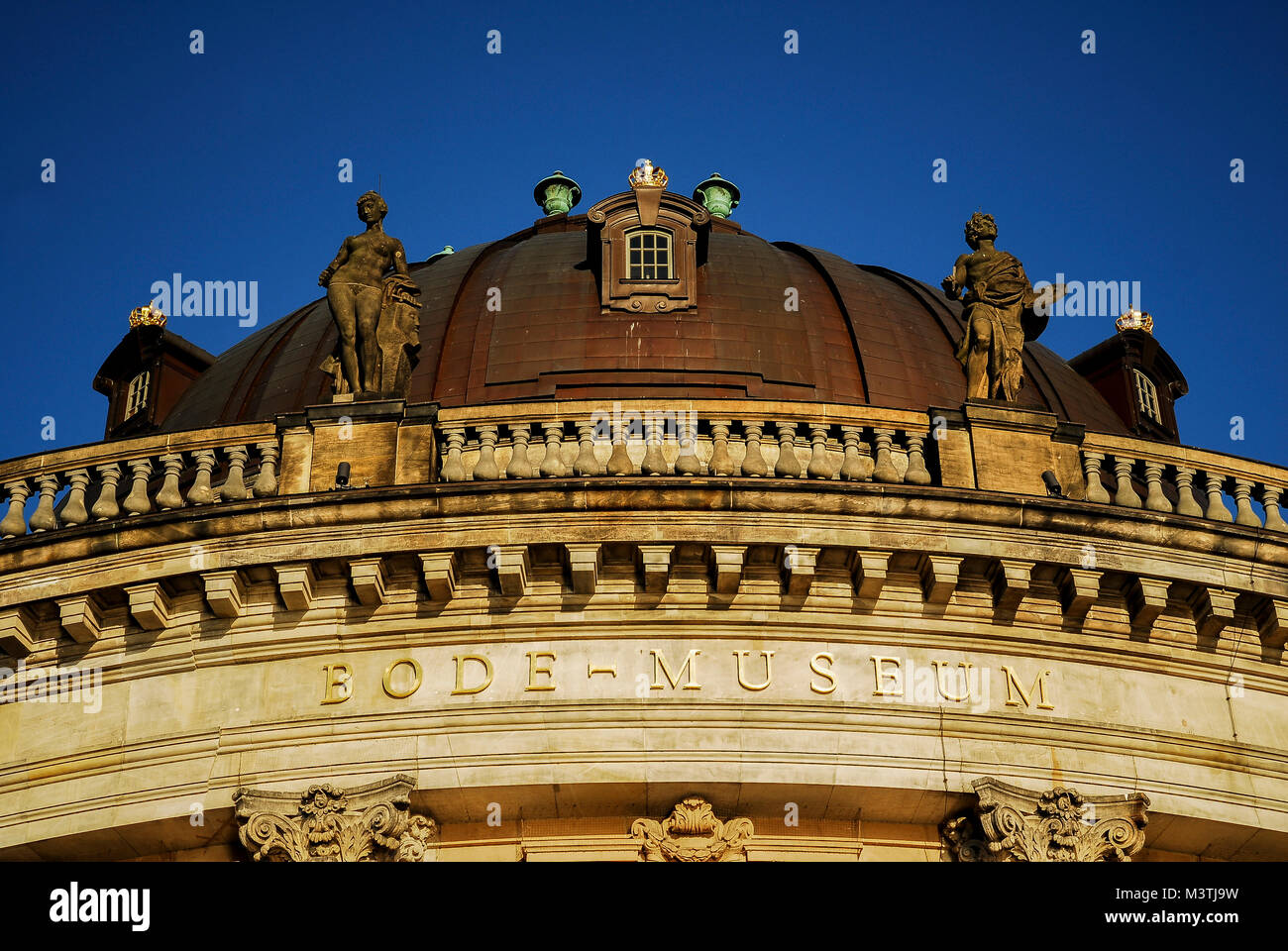 BERLIN- MAY 30:A view of the rooftop of the Bode Museum in Berlin,Germany,on May,30,2011. Stock Photo