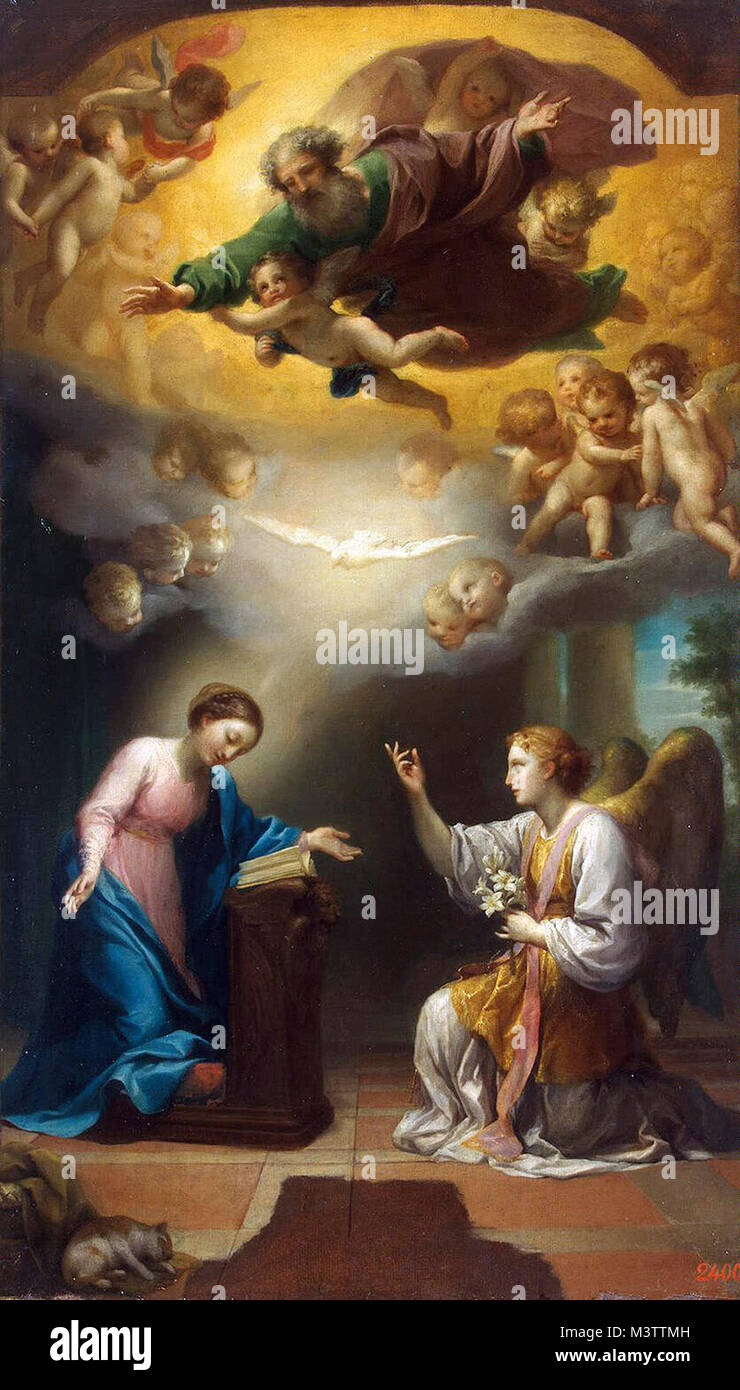 Anton raphael mengs annunciation hi-res stock photography and images ...