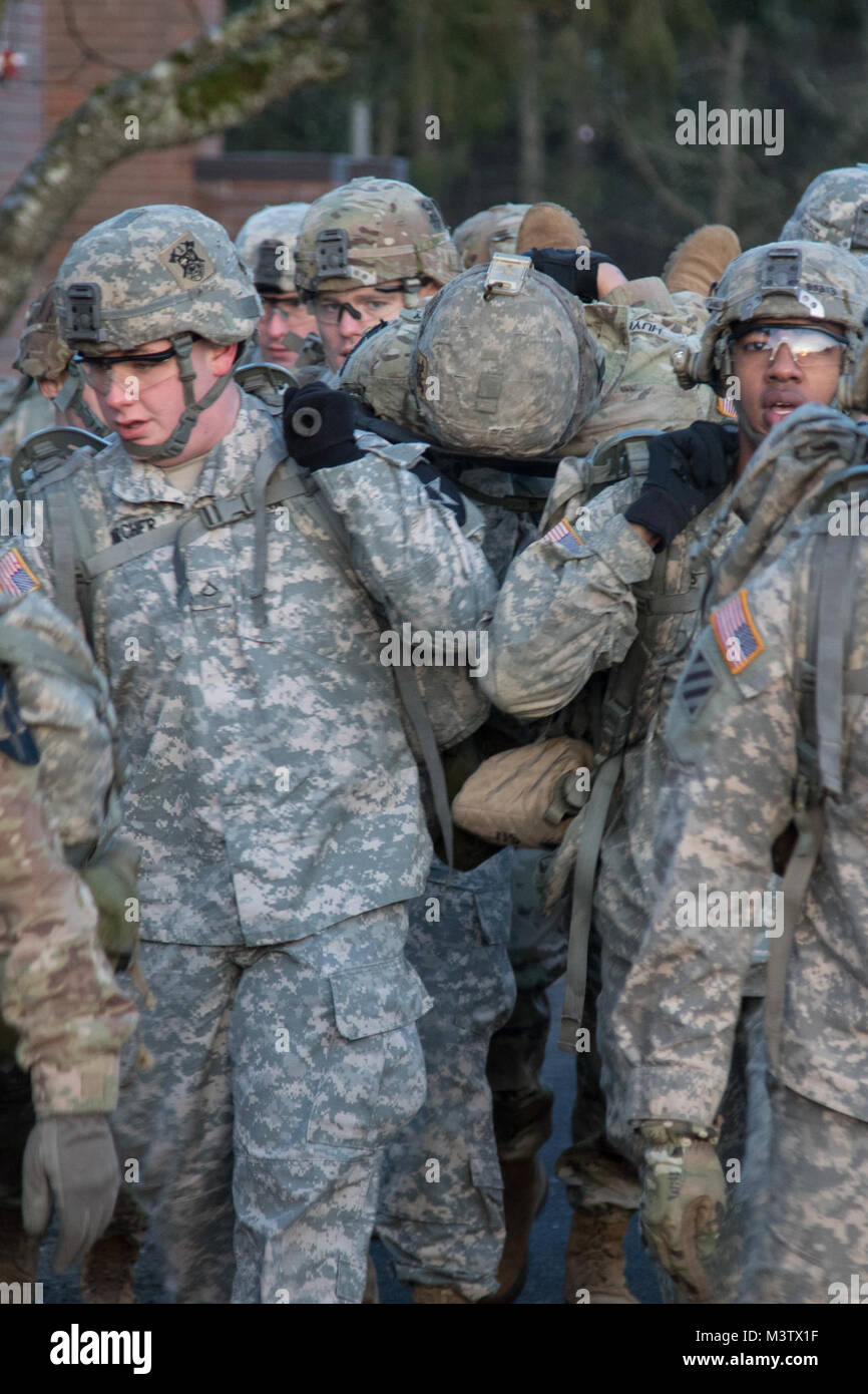 Soldiers of 1st Battalion, 23rd Infantry Regiment, 12 Stryker Brigade