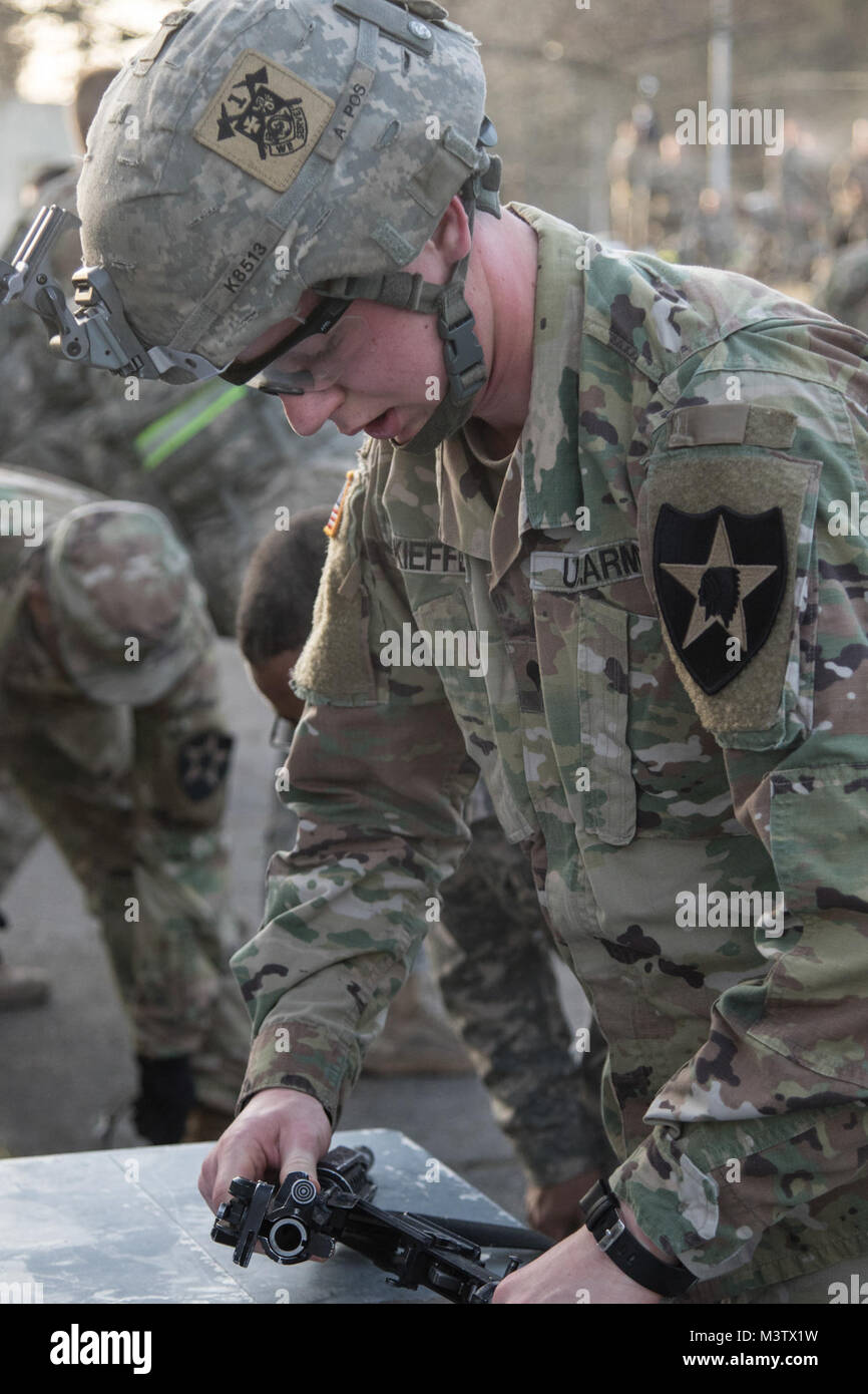 Soldiers of 1st Battalion, 23rd Infantry Regiment, 12 Stryker Brigade