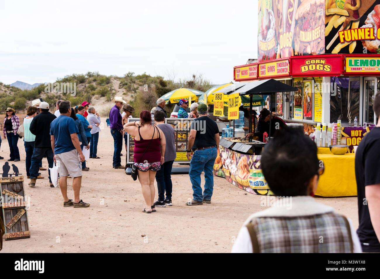Gold Rush days in Wickenburg, AZ, with Rodeo at Everett Bowman Area in ...