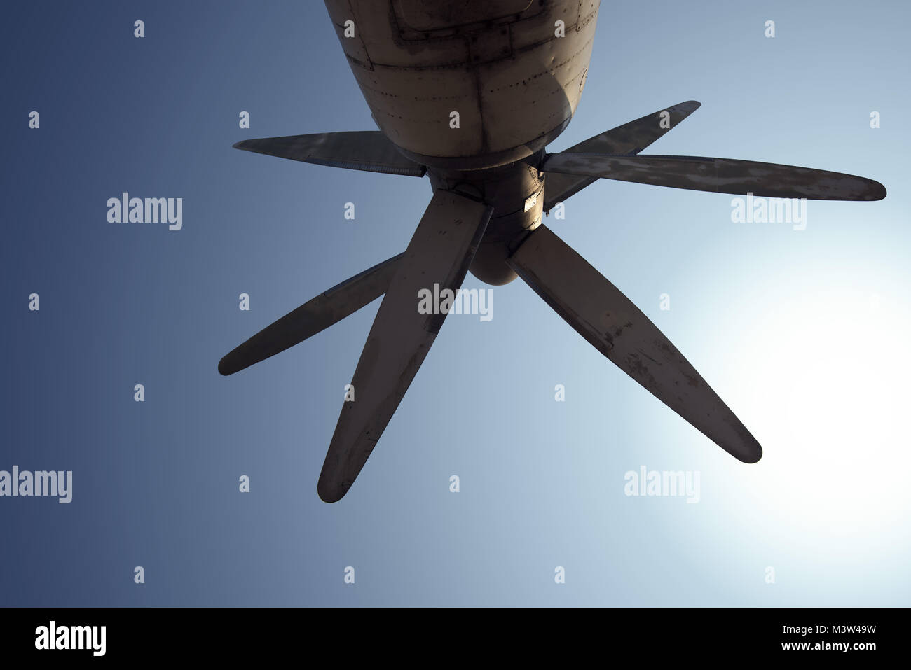 Turboprop Aircraft Engine taken in 2015 Stock Photo - Alamy