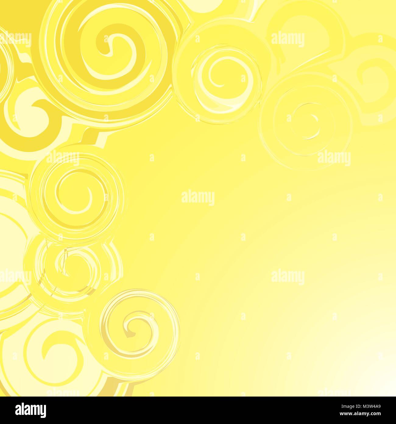 Abstract Orange background with circles from monograms Stock Vector ...