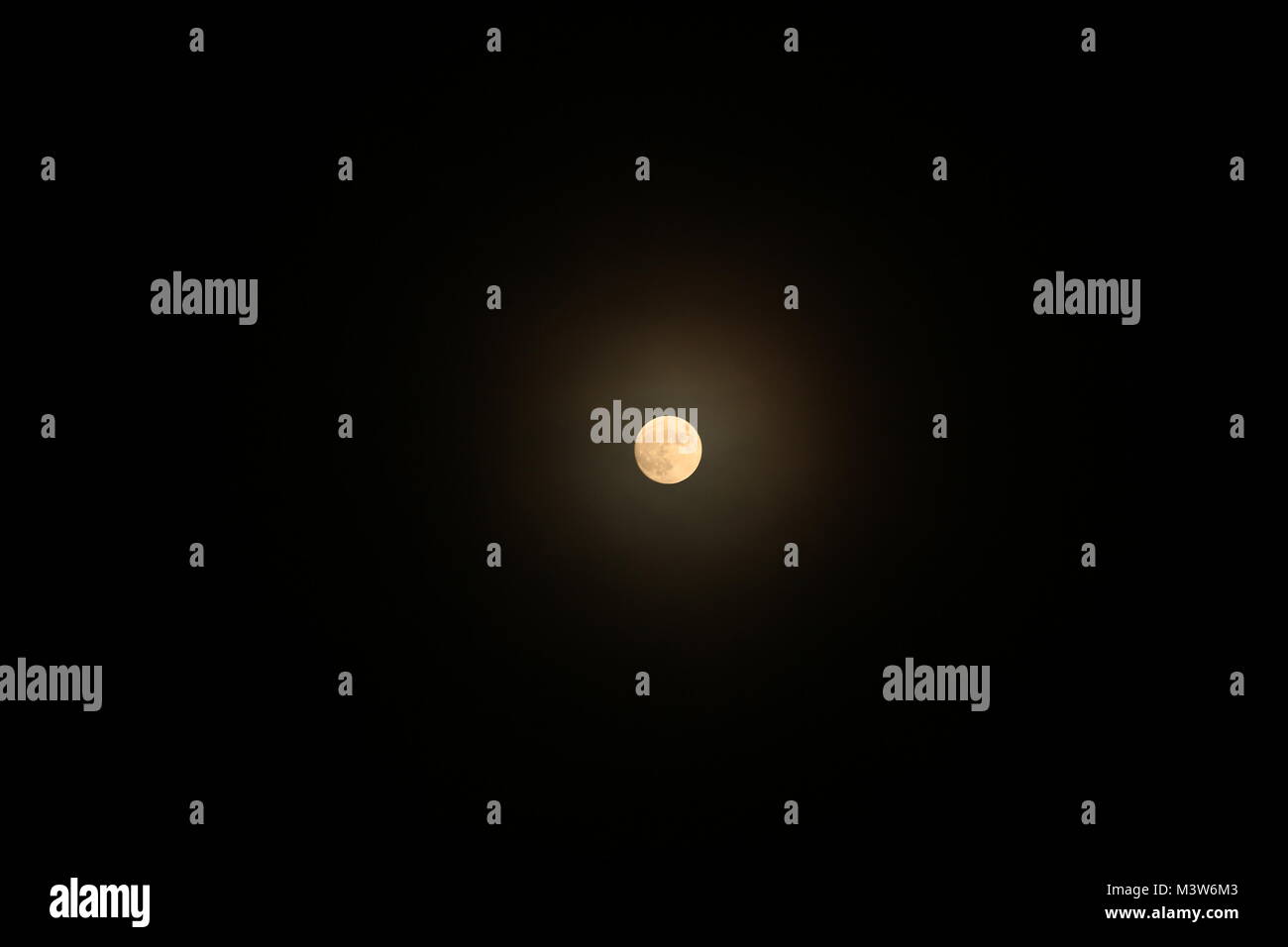 The Super Moon Stock Photo Alamy
