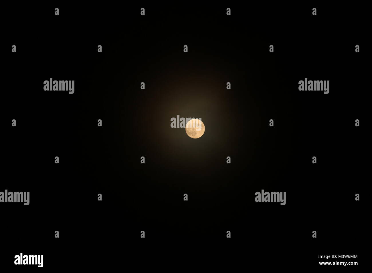 The Super Moon Stock Photo Alamy